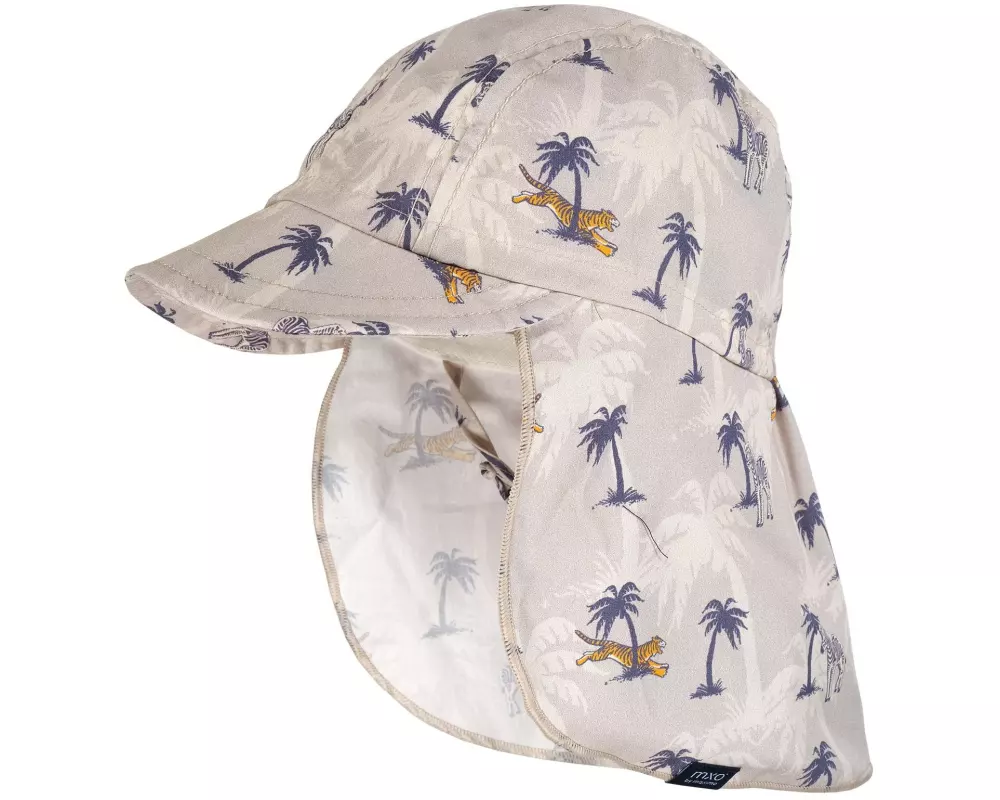 maximo Sommermütze Silbergrau Afrika Tiere Gr. 47