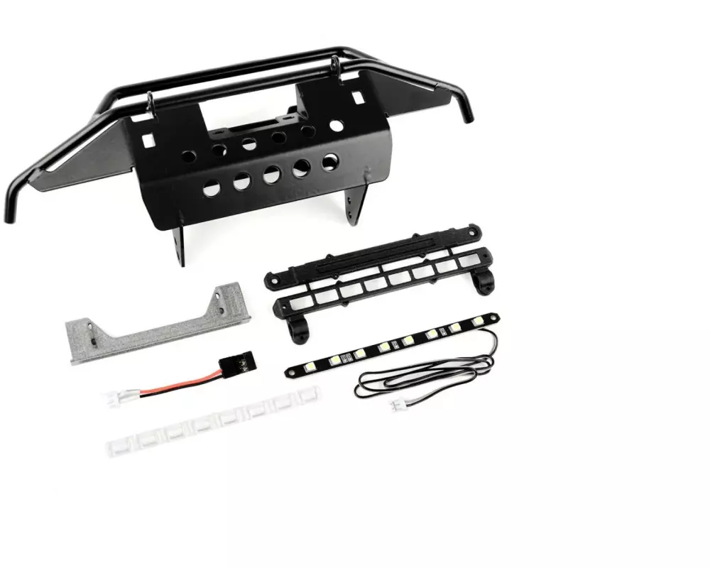 RC4WD Front Rohr-Stossstange mit LED, TRX-4 Bronco 21