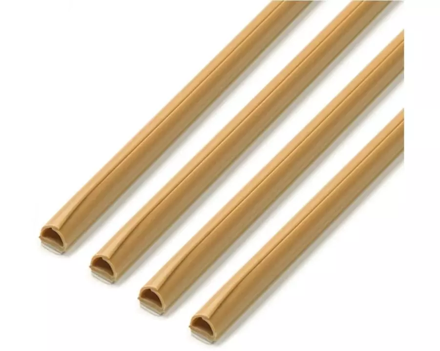 Max Hauri Kabelkanal Cable-Fix 4 x 1 m x 5 mm, Beige