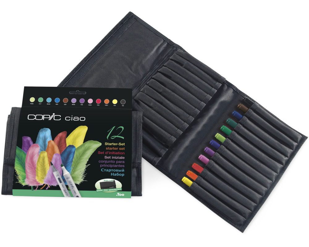 COPIC Marker Ciao 22075412 12er Set im Wallet