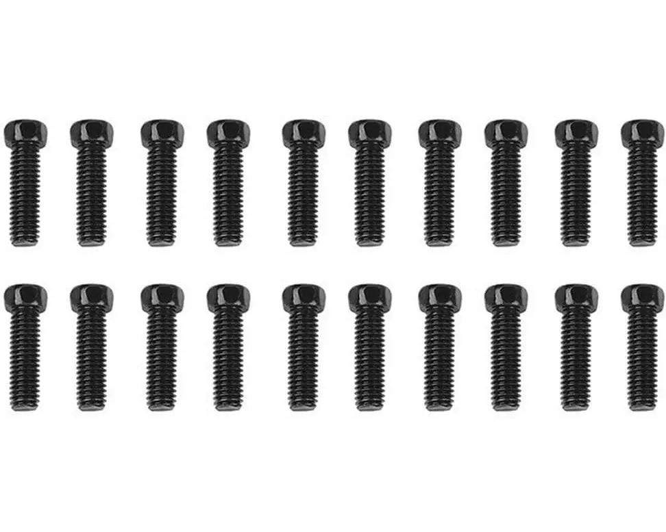 RC4WD Scale Hex Head Bolts M3 x 10 mm Schwarz
