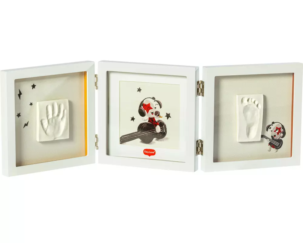 Tiny Love 3D-Abdruckset Bilderrahmen Weiss, 3er