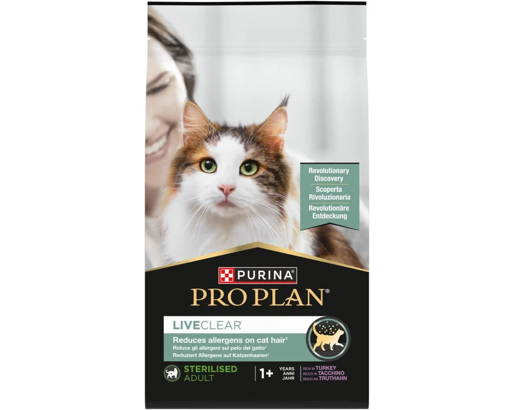 Purina Pro Plan Trockenfutter Live Clear Adult Truthahn 1.4 kg