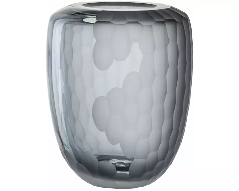 Leonardo Vase Bellagio 19 cm, Anthrazit
