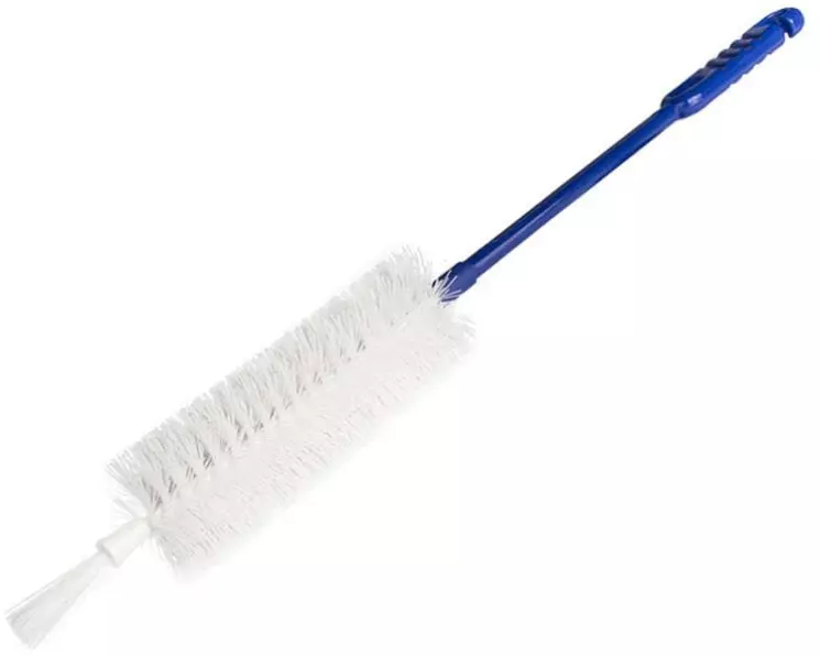 Edi Baur Flaschenbürste mit Büschel, Blau/Weiss