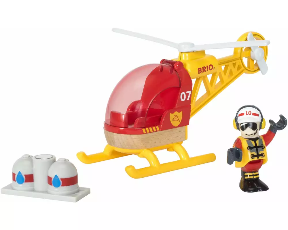 BRIO Feuerwehr Hubschrauber