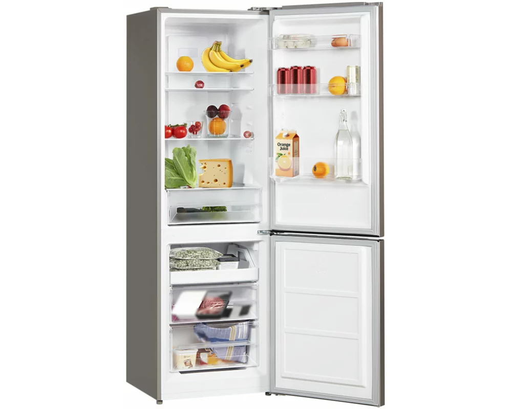 Kibernetik FSP Kühl-Gefrierkombination 293 Liter No Frost Chromstahl ( D )