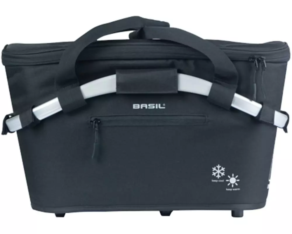 BASIL Velokorb Classic CA ISO MIK, 18 l, schwarz