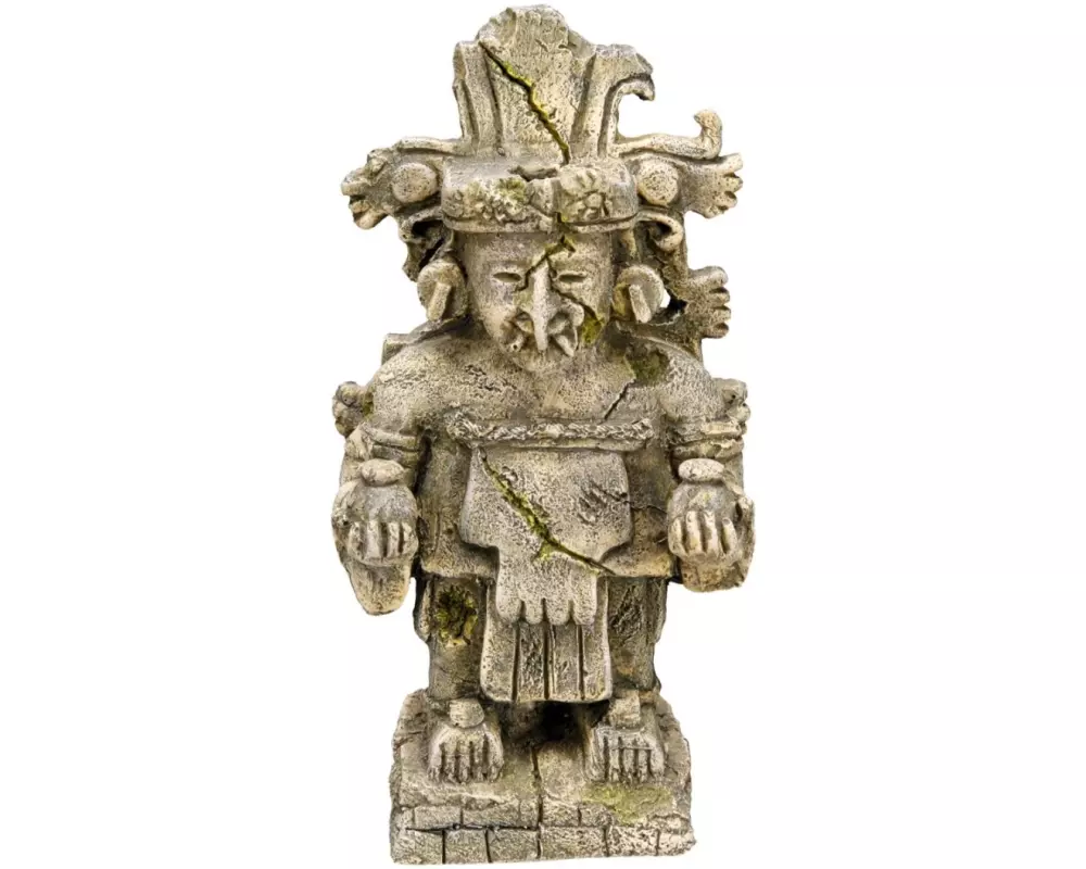 Nobby Aqua Ornaments Maya Gottheit, 10.3 x 8.5 x 19 cm