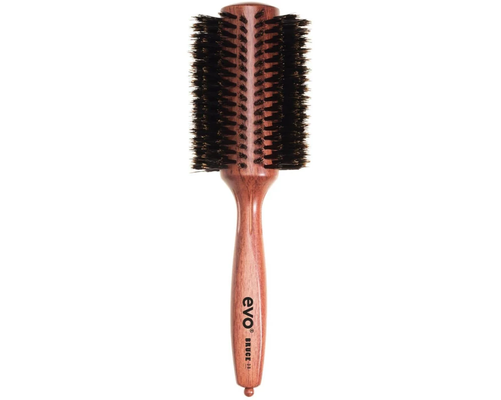 evo Bruce Natural Bristle Radial Brush