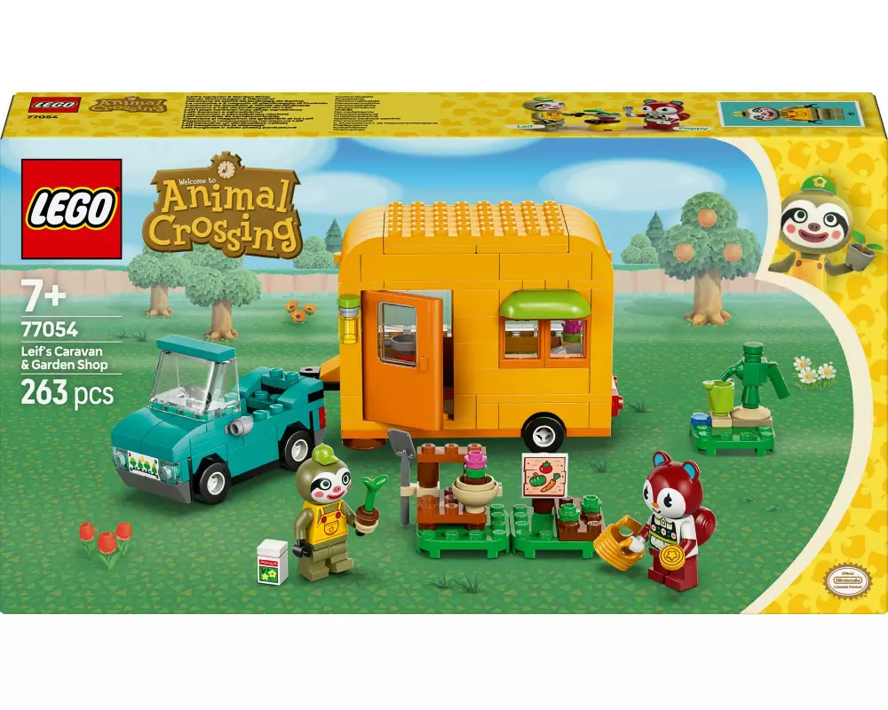 LEGO® Animal Crossing Gerds Wohnwagen und Gärtnerei 77054