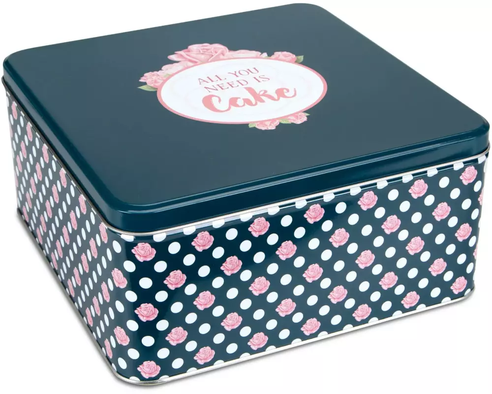 Städter Vorratsdose All you need is cake 4.4 l, Mehrfarbig