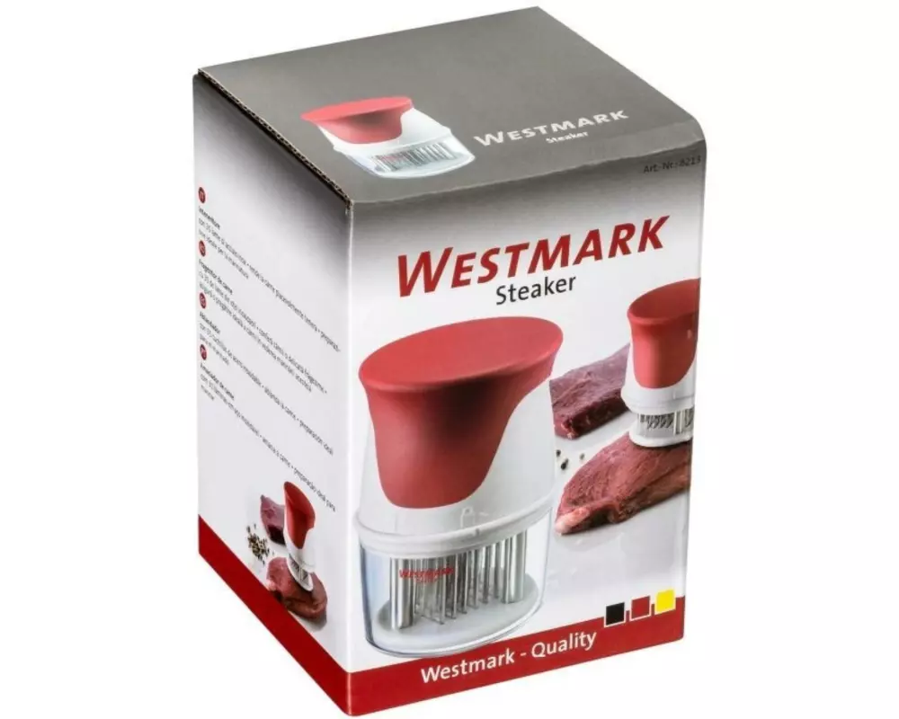 Westmark Steaker mit Klingen Rot