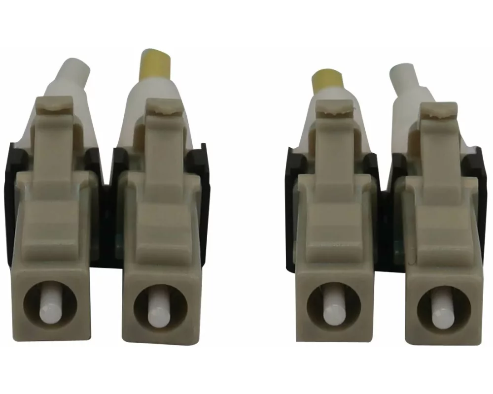 EATON TRIPPLITE 400G, Multimode, 50/125, OM4, Switchable, Fiber Optic Cable, Duplex, LC-PC, M/M, LSZH, Aqua, 5m 16.4ft.