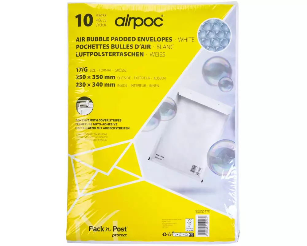 office focus Luftpolstertasche Office Focus 240 x 340 mm, 10 Stück