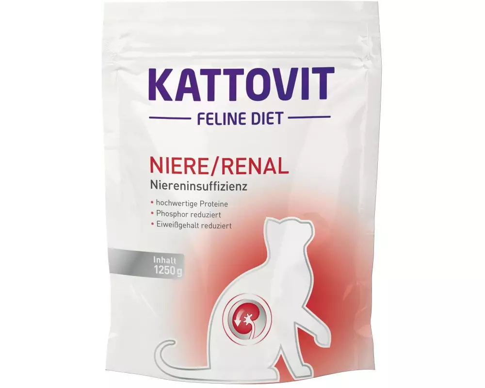 Kattovit Trockenfutter Niere/Renal, 1.25 kg