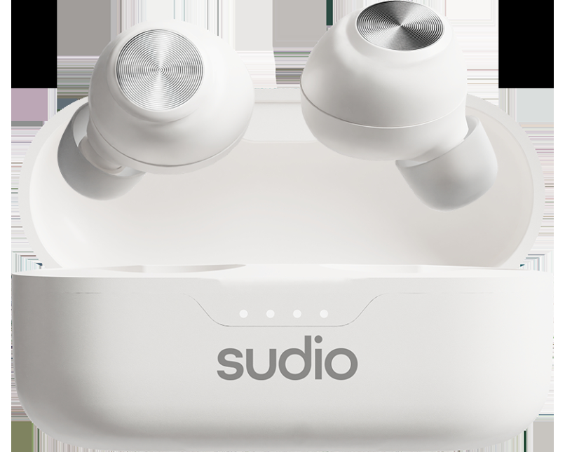 SUDIO Wireless Earbuds T3WHT T3, White, Wireless