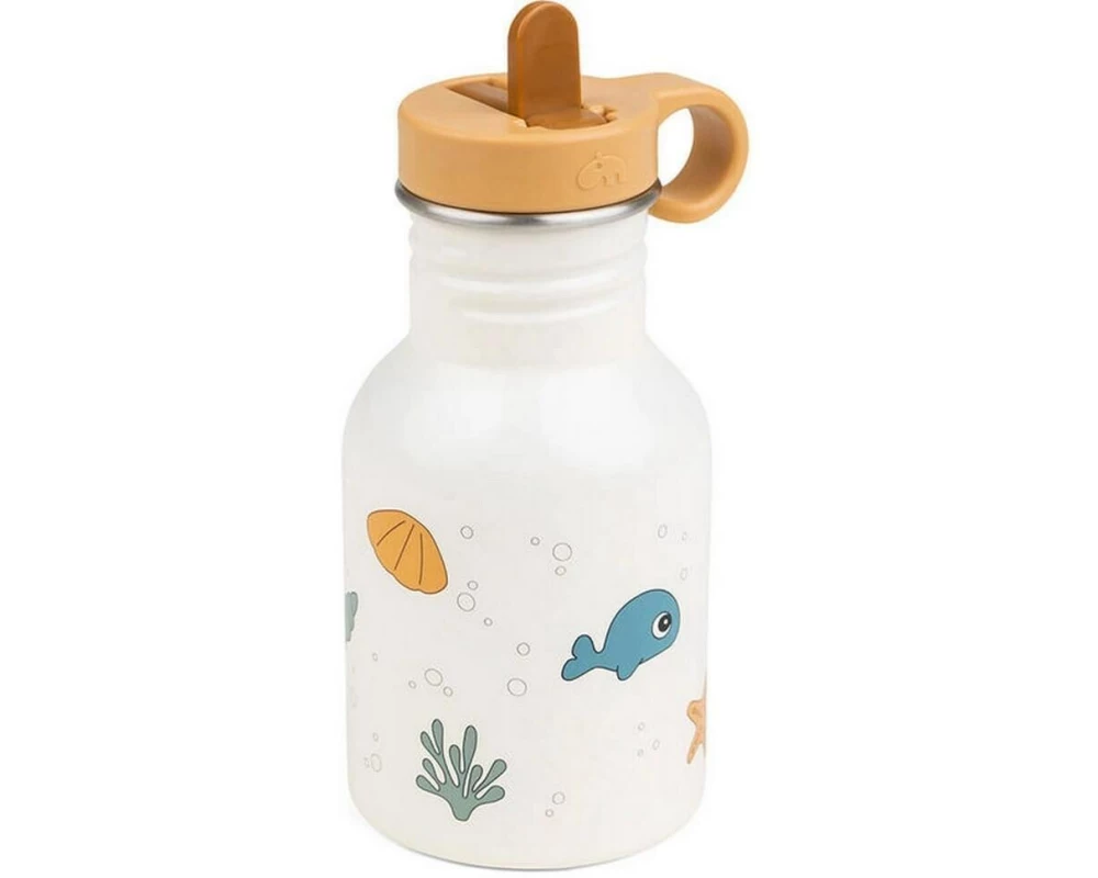 done by deer Trinkflasche Sea Friends Beige 350 ml