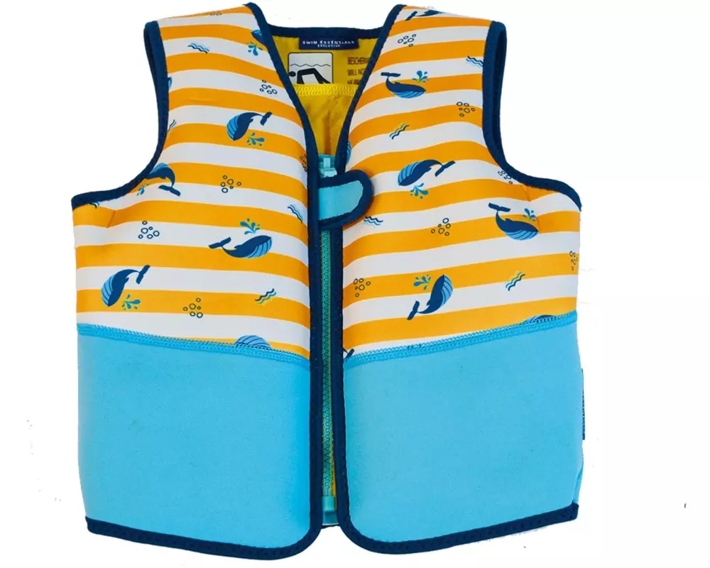 Swim Essentials Schwimmweste 4-6 Jahre Whale Yellow/White