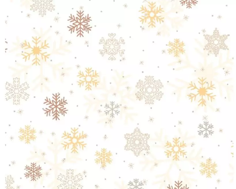 URSUS Transparentpapier Schneeflocken, 5 Blatt