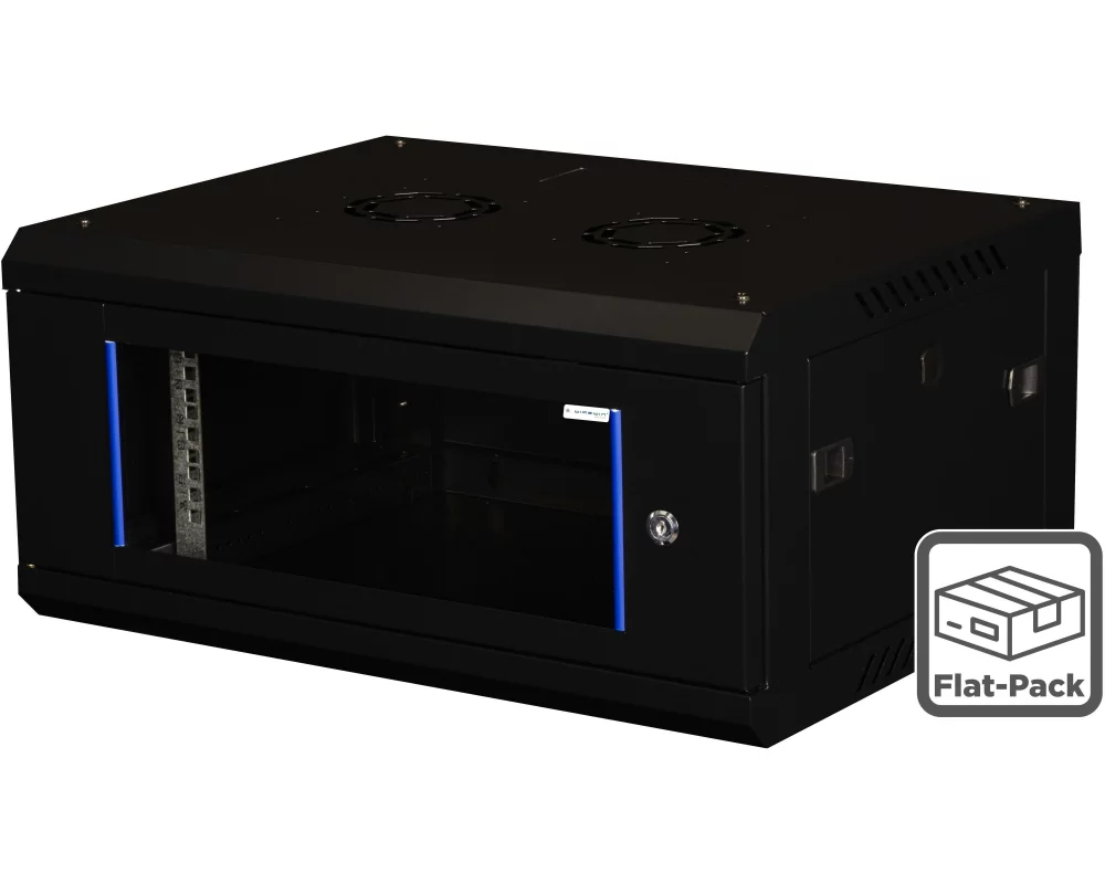 Wirewin Wandschrank 600X450X6U Pro 3rd Gen 19" / 6HE / Flat-Pack