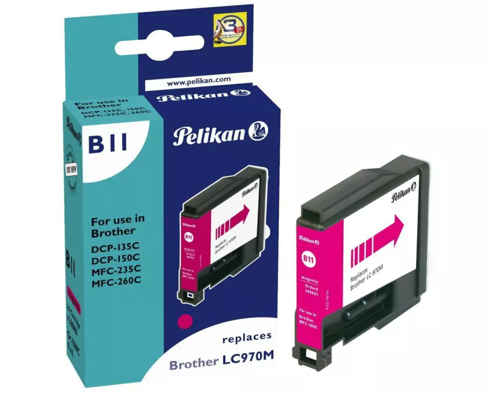 Brother Tinte LC-970M Magenta