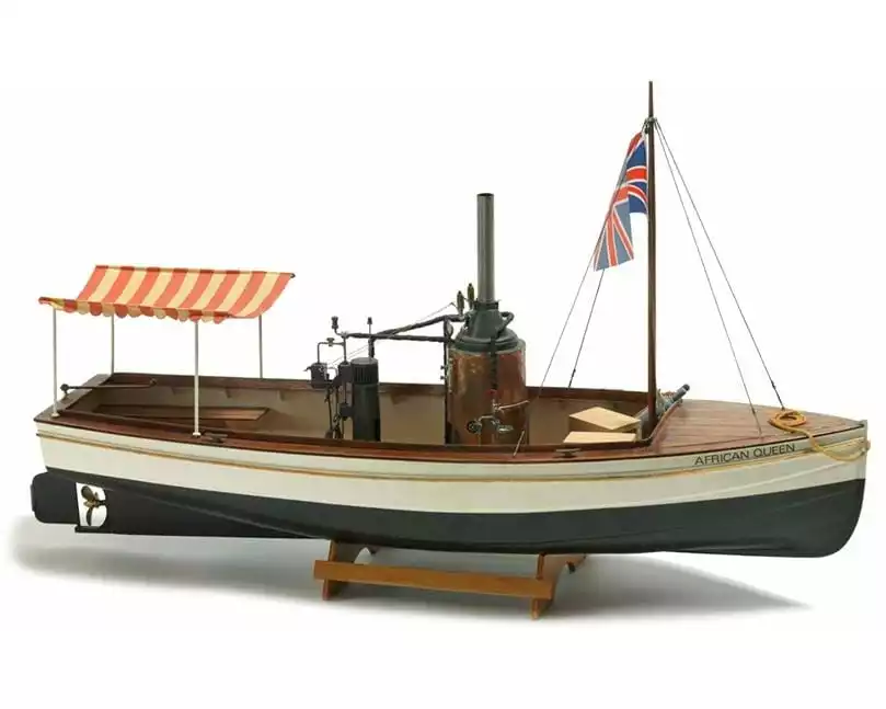 Billing Boats Bausatz Dampfschiff African Queen, 740 mm 1:12