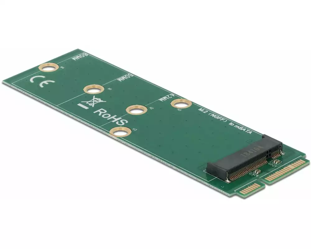 Delock Adapter mSATA – M.2 Key-B SATA SSD