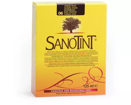 SANOTINT Haarcoloration Dunkelbraun 125 ml