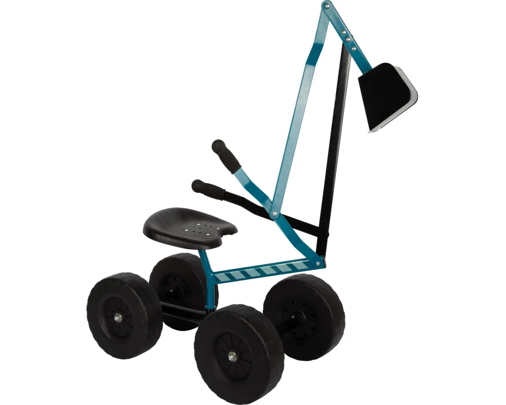 small foot Bagger mit Rädern Blau