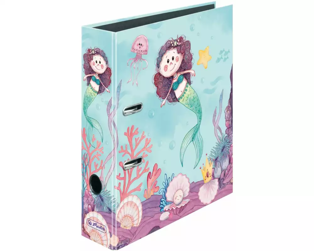 Herlitz Ordner maX.file A4 8 cm, Meerjungfrau