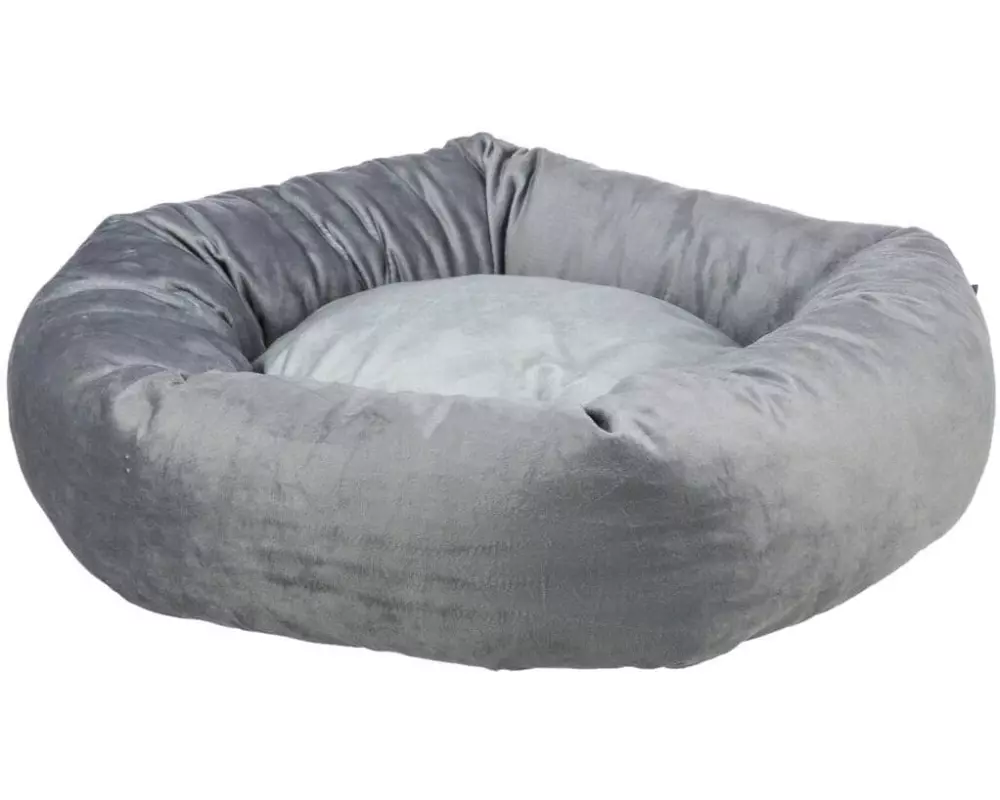 Trixie Hunde-Bett Lionel recycelt, ø 60 cm, Grau