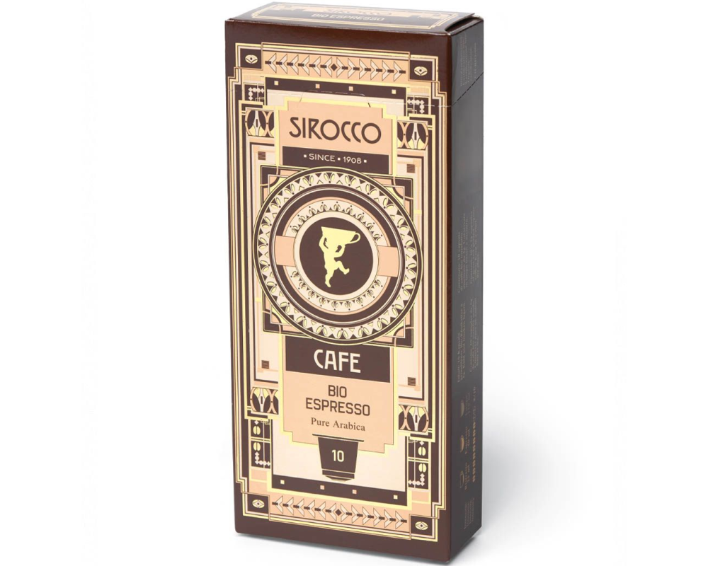SIROCCO Kaffeekapseln 2964 Bio Espresso 10 Stk.