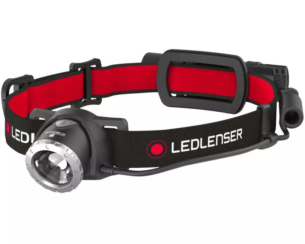 LED LENSER Stirnlampe H8R Schwarz