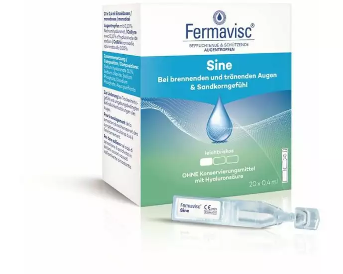 OmniVision Augentropfen Fermavisc Sine SDU 20 x 0.4 ml