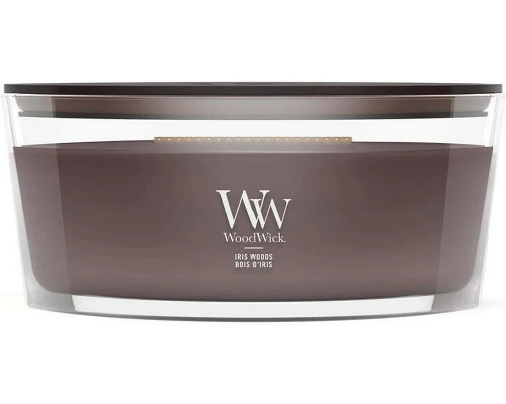 Woodwick Duftkerze Iris Woods Ellipse