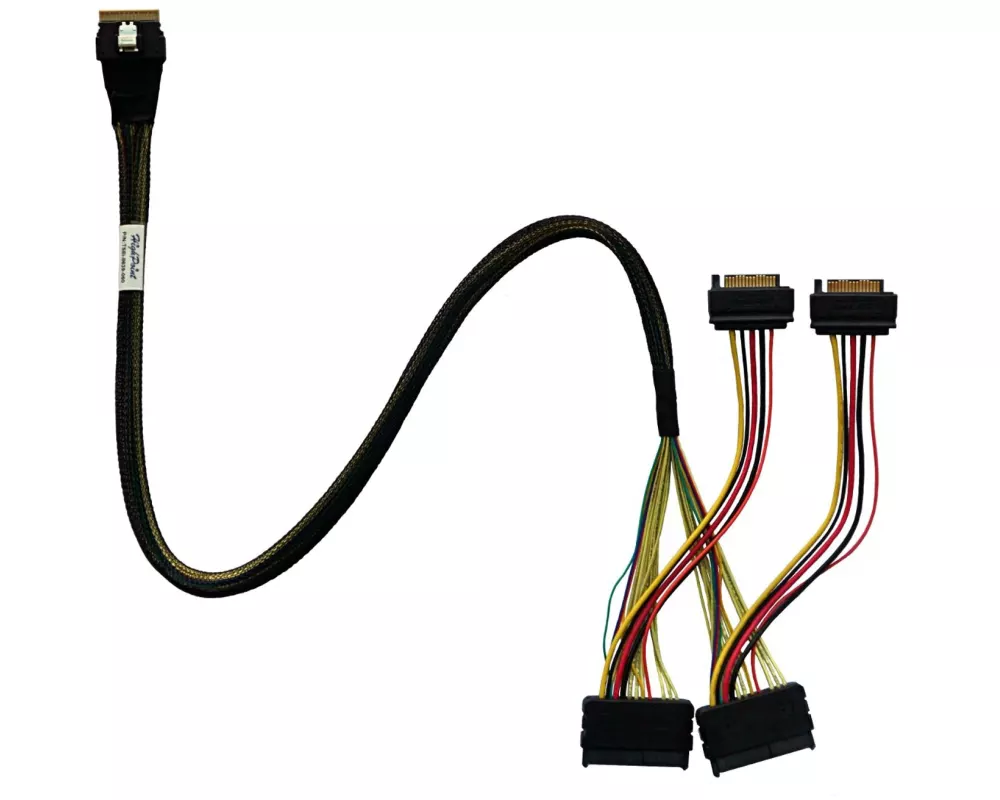 Highpoint SAS-Kabel SFF8639 - SFF8654 60 cm