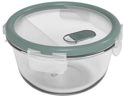 Rotho Glasdose mit Deckel NALA 1 l, Transparent