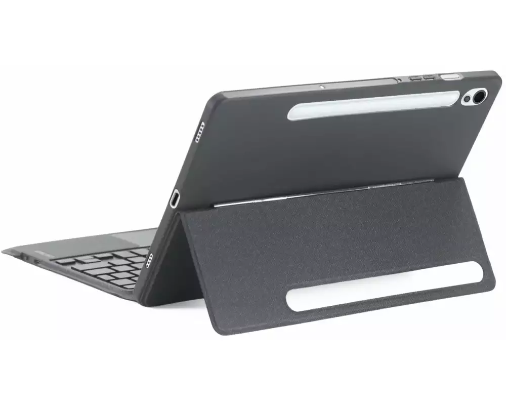 4smarts Keyboard Case Solid Pro für Galaxy Tab S10 Lite, Grau