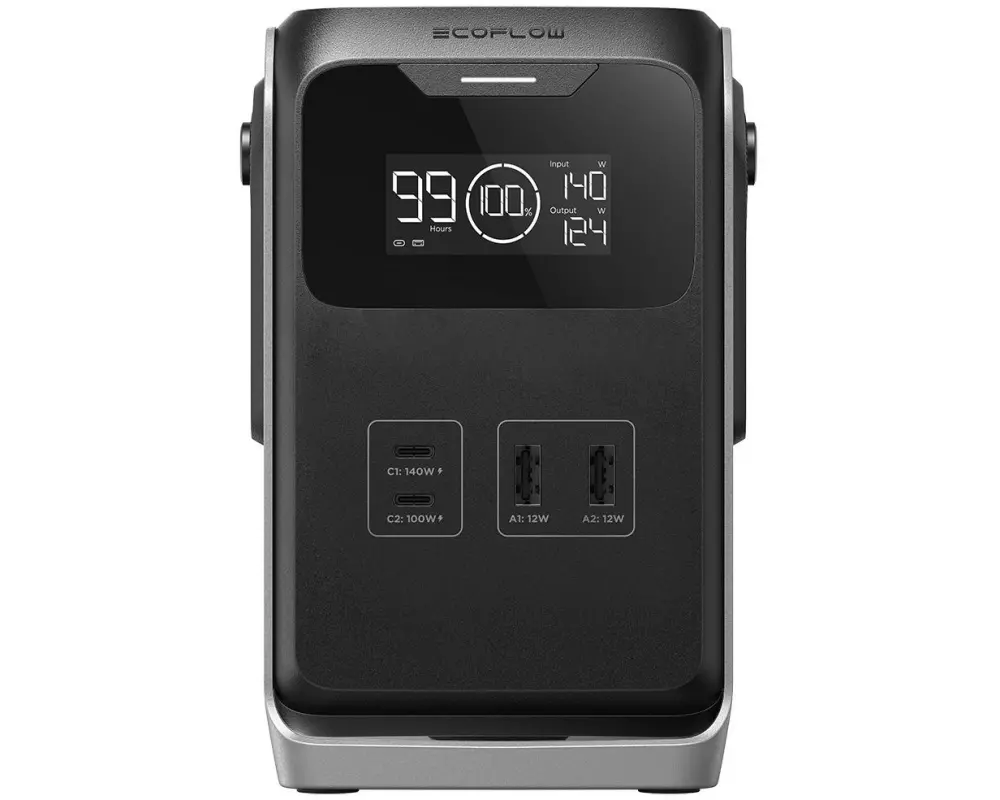 EcoFlow Power Station Trail 200, Grau 192 Wh