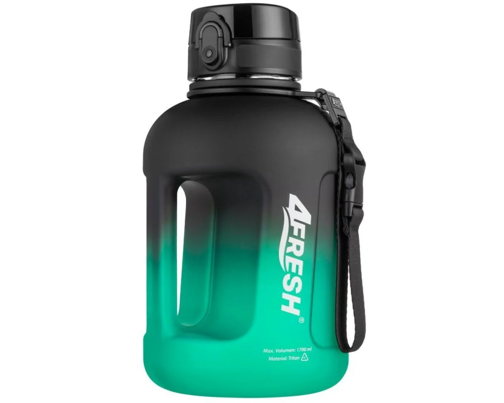 4Fresh Gradient Half Gallon 1700 ml, Grün/Schwarz