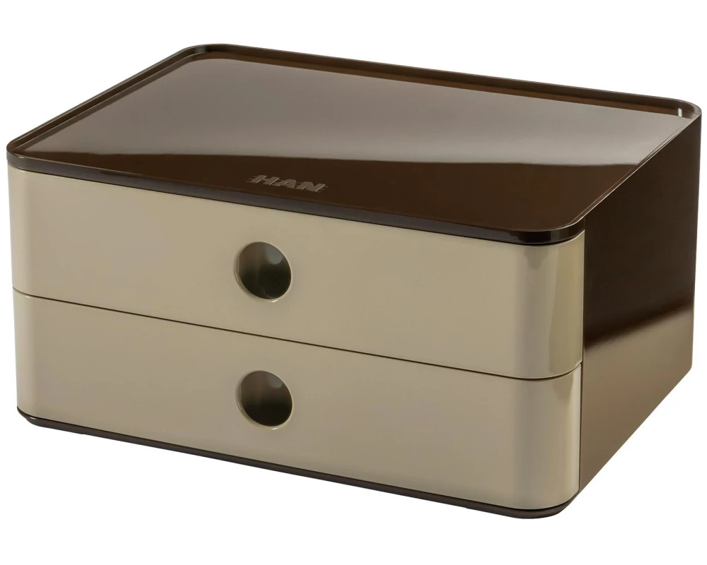 HAN Schubladenbox Allison Smart-Box Plus 2 Schubladen, Sahara