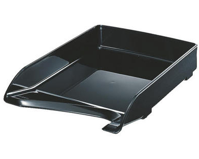 LEITZ Briefkörbe elegant A4 52200095 schwarz