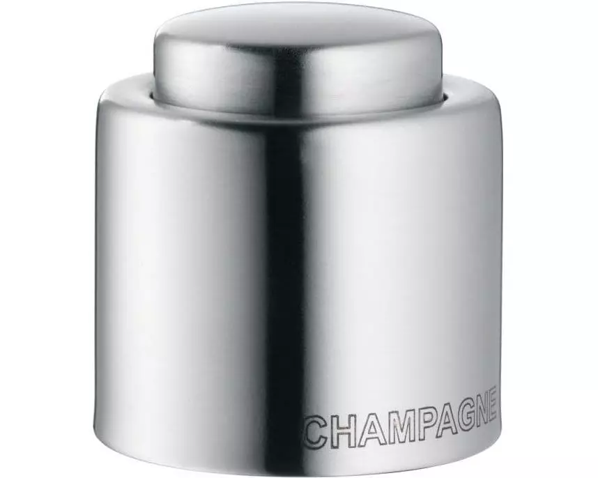 WMF Sekt- und Champagnerverschluss Clever & More Silber