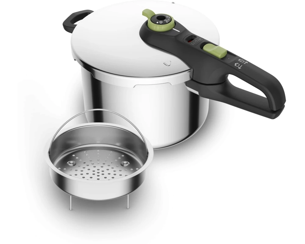 Tefal Secure Trendy Dampfkochtopf 6 l 22 cm