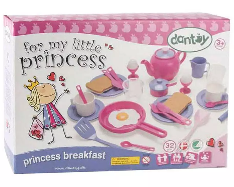 dantoy My Little Princess Frühstücks-Set 32-teilig