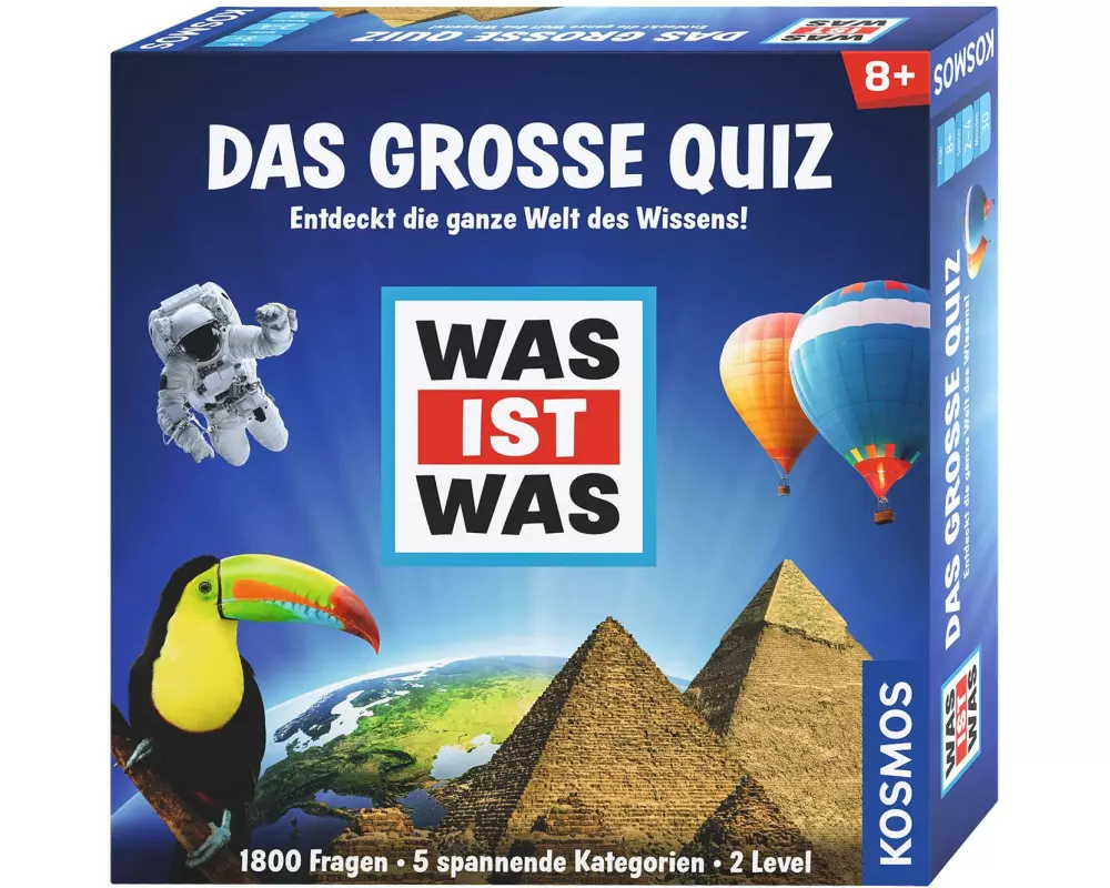 Kosmos Familienspiel Was ist Was? Das grosse Quiz