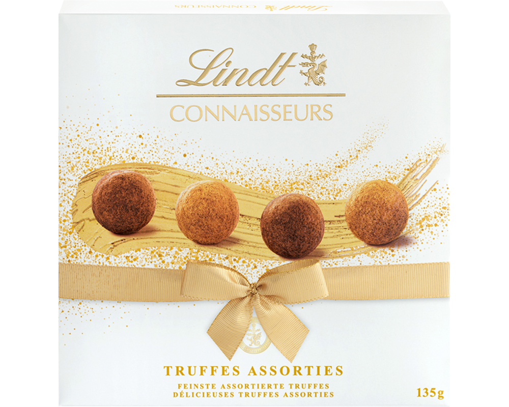 LINDT Connaisseurs Truffes 649812 Assortiert 135g