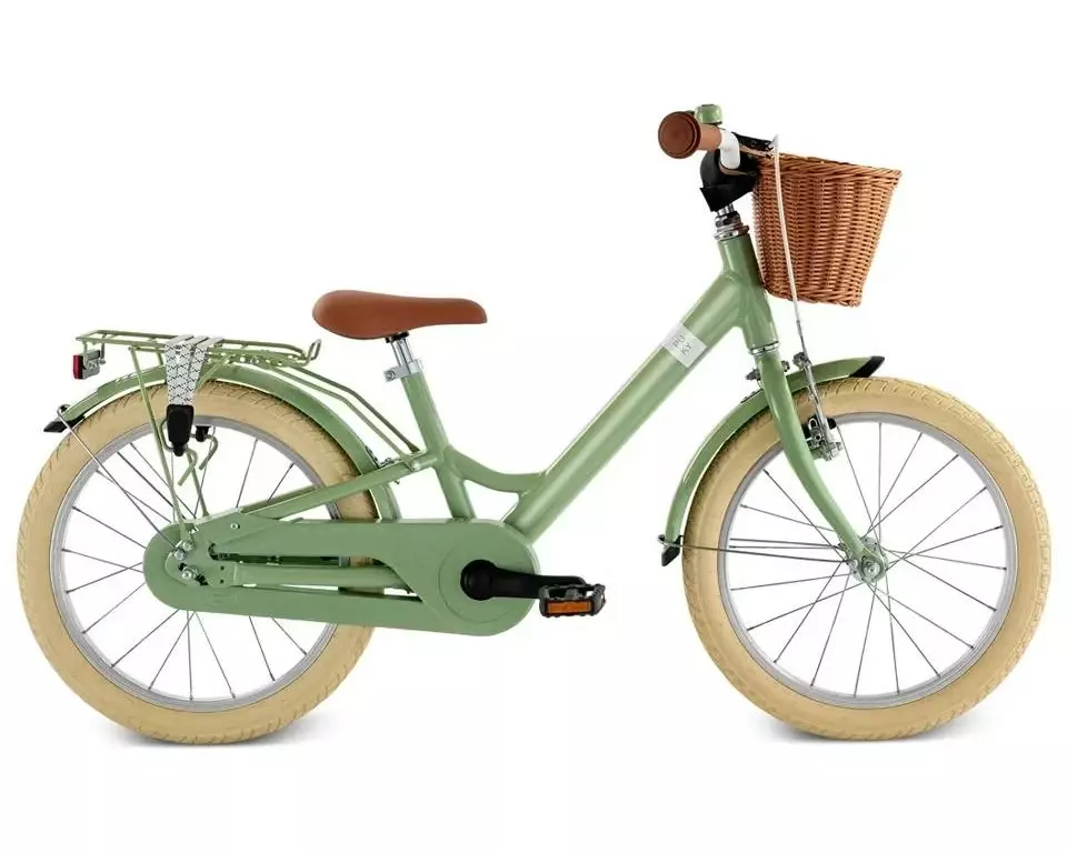 PUKY Kinderfahrrad Youke Classic 18" Retrogrün