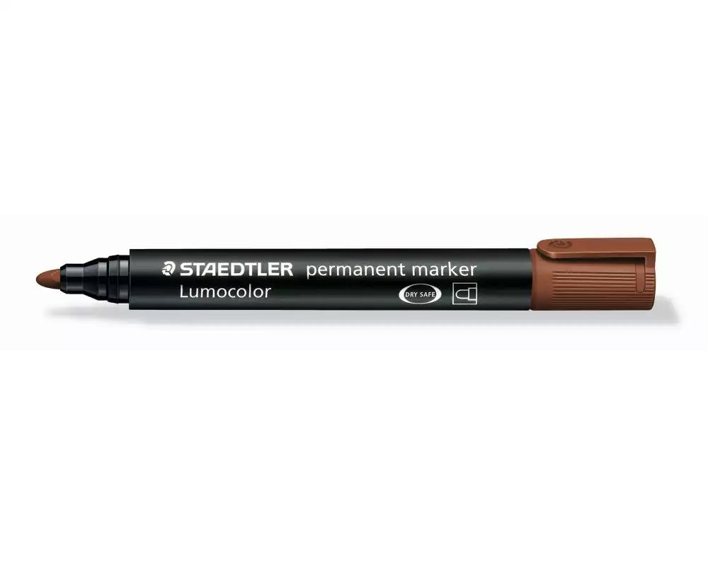 Staedtler Permanent-Marker Lumocolor 352 Braun, permanent